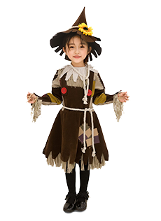 ハロウィン子供用 巫女コスプレ衣装