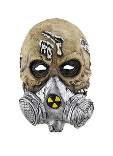 ホラー生化学ガスマスク 頭蓋マスク
