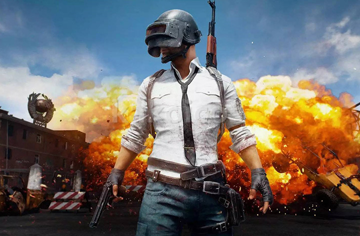 PUBG ｔシャツ 白  メンズ コスプレ 衣装