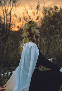  コスプレイヤー煉獄杏寿郎写真画像一覧
