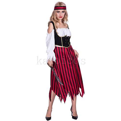 女海賊 コスチューム コスプレ衣装 女性用