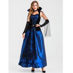 貴族 伯爵 吸血鬼 ブルーの妖姫 コスプレ衣装