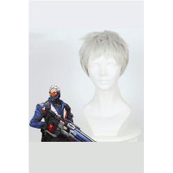 オーバーウォッチSoldier: 76 ソルジャー セブンティーシックスコスプレウィッグ