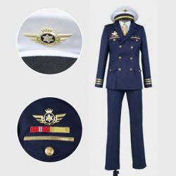 うたの☆プリンスさまっ♪ Shining Airlines 新人パイロット 翼の形 金属バッチ コスプレ衣装